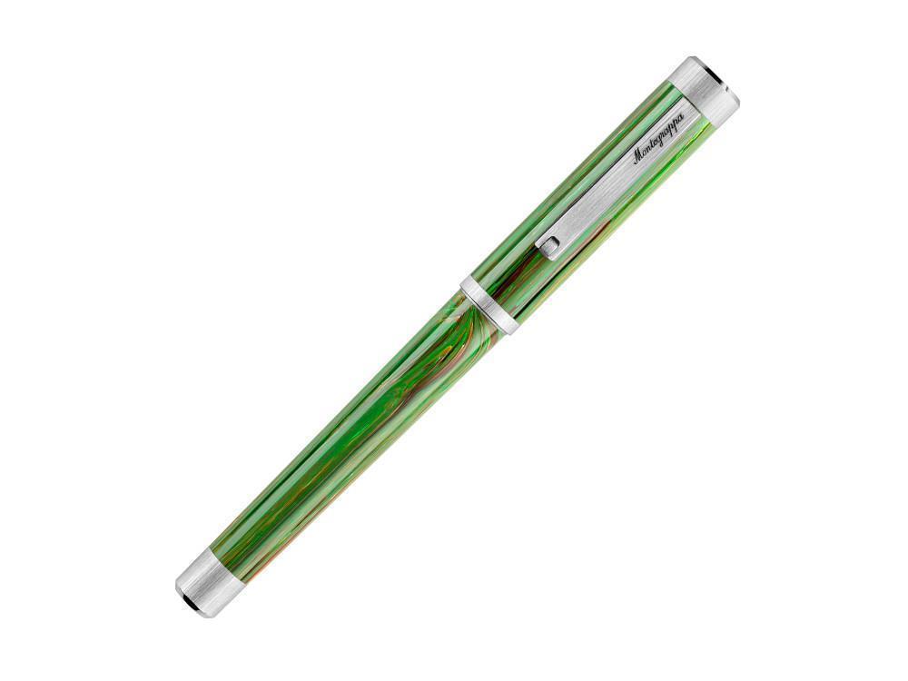 Stylo Plume Montegrappa Zero Zodiac Virgo, 14k, LE, ISZEZ-4P-G8