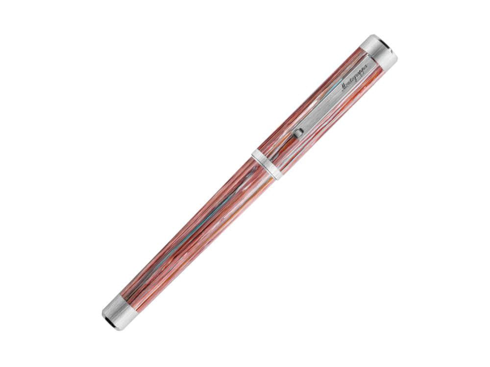 Stylo Plume Montegrappa Zero Zodiac Pisces, Rose, Or 14k, ISZEZ-4P-S2