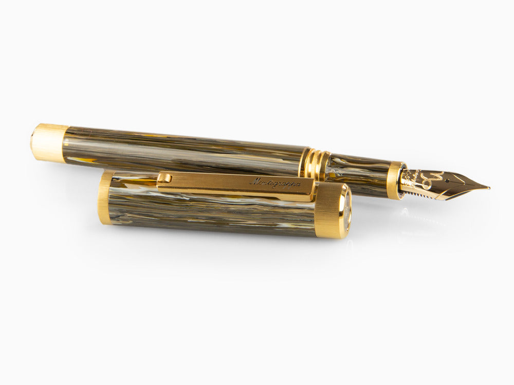 Stylo Plume Montegrappa Zero Zodiac Capricorn, 14K, Lim Ed. ISZEZ-4Y-M3