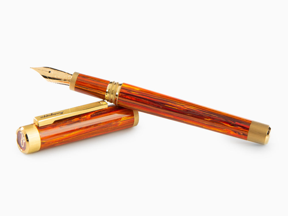 Stylo Plume Montegrappa Zero Zodiac Leo, 14k, Ed. Limitée, ISZEZ-4Y-O2
