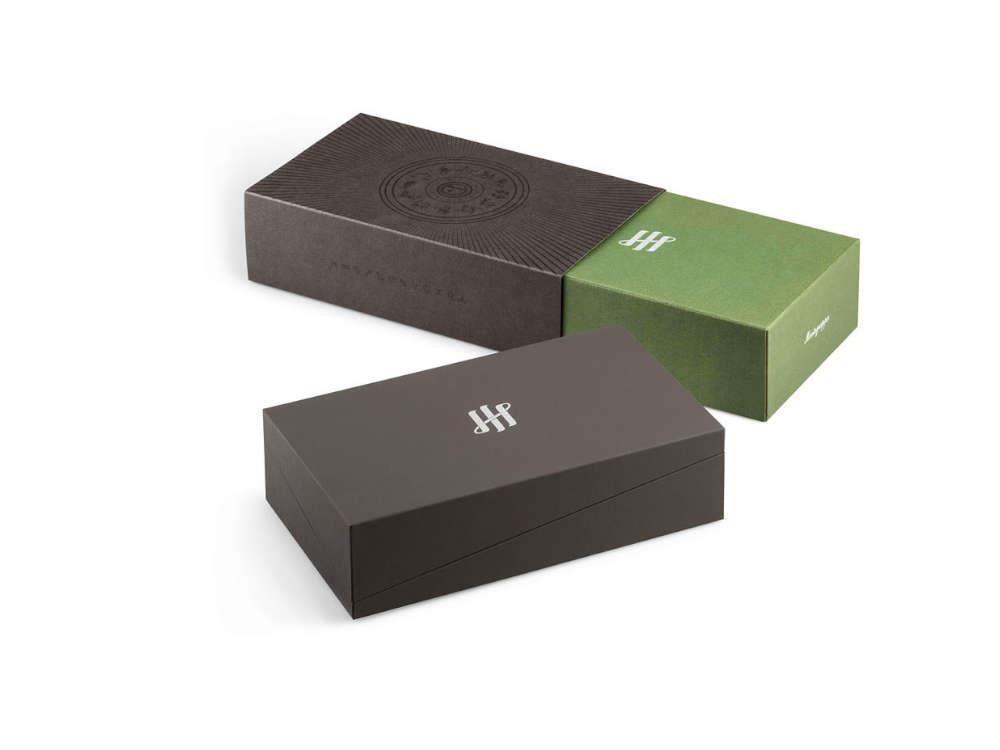 Stylo Plume Montegrappa Zero Zodiac Aries, Acier revêtement, ISZEZ-IC-R3