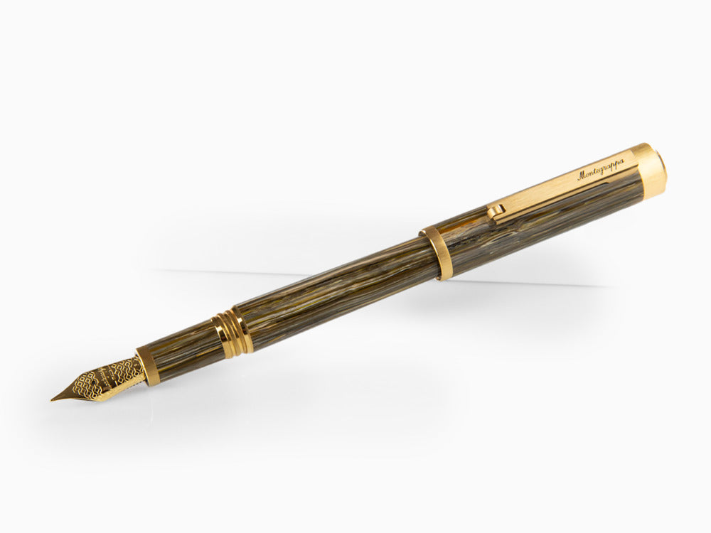 Stylo Plume Montegrappa Zero Zodiac Capricorn, Acier, ISZEZ-IY-M3