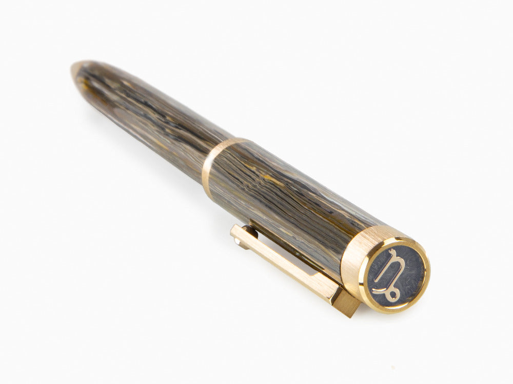 Stylo bille Montegrappa Zero Zodiac Capricorn, Montegrappite, ISZEZBIY-M3
