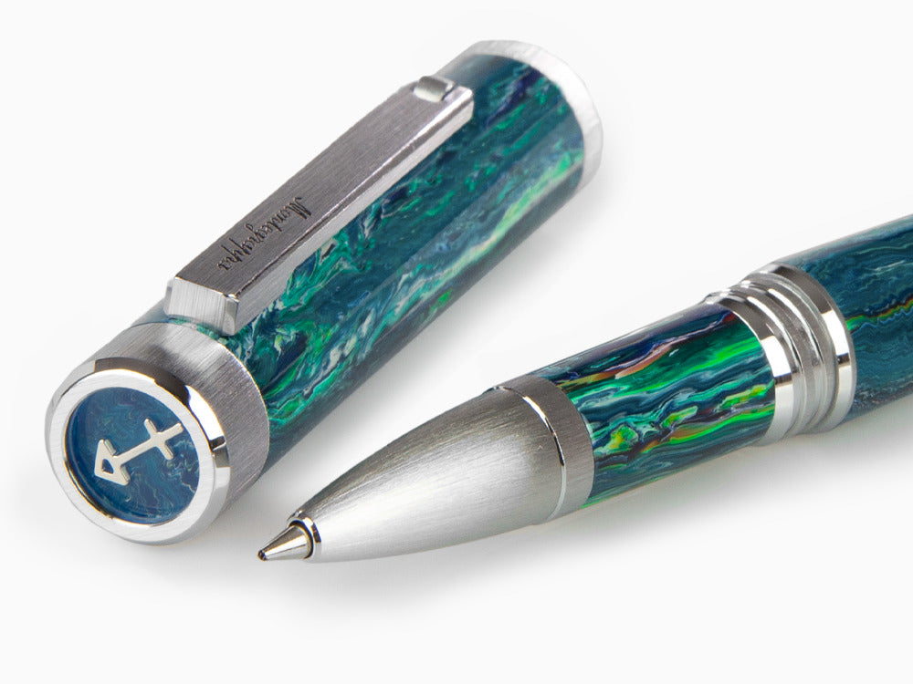 Roller Montegrappa Zero Zodiac Sagittarius, Montegrappite, Acier, ISZEZRIP-G10