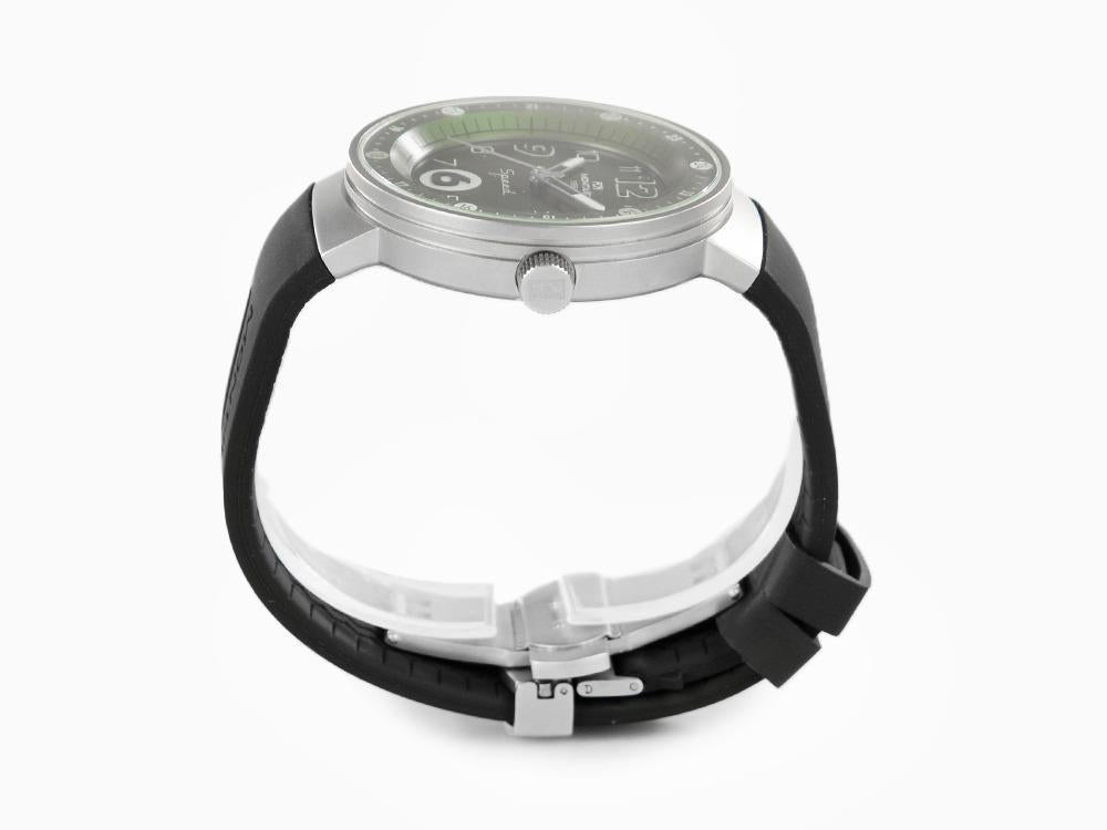 Montre à Quartz Montjuic Elegance, Acier Inoxydable, Vert, 43 mm, MJ1.0305.S