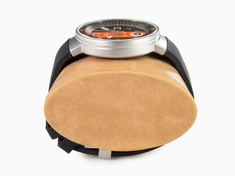 Montre à Quartz Montjuic Sport, Acier Inoxydable 316L, Noir, 43 mm, MJ1.0801.S