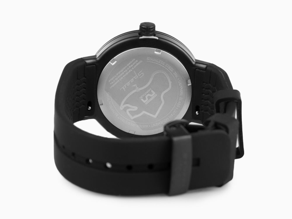 Montre à Quartz Montjuic Speed Special Racing Series, Noir, 43 mm, MJ1.1611.B