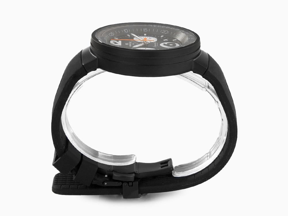 Montre à Quartz Montjuic Speed Chronograph, Noir, 45mm, MJ2.0101.B