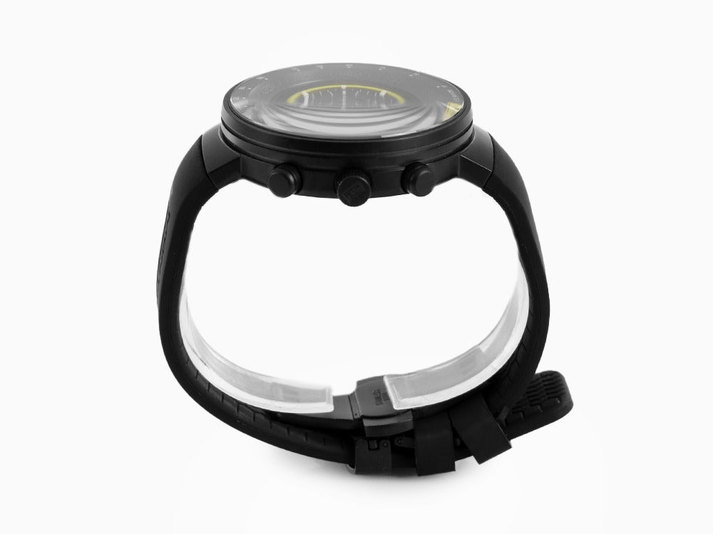 Montre à Quartz Montjuic Bahréin Speed Chrono, Acier, Vert, 45 mm, MJ2.0906.B