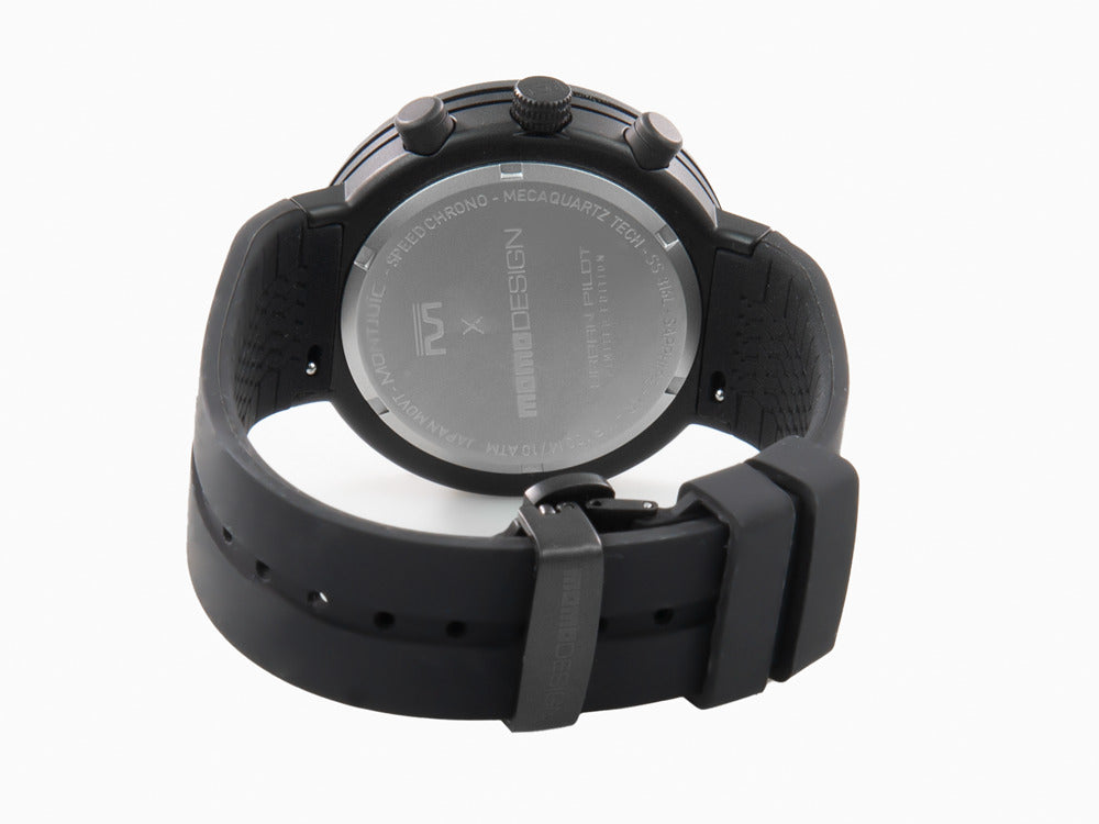 Montre à Quartz Montjuic X Momo Design Urban Pilot Red, MJ2.1007MOMO.B