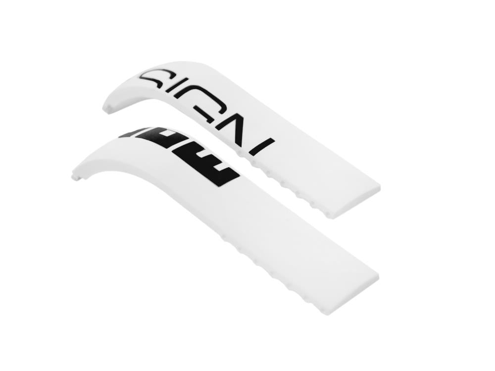 Bracelet Momo Design Accesorios, Bracelet en caoutchouc, Blanc, MD187WH-BK