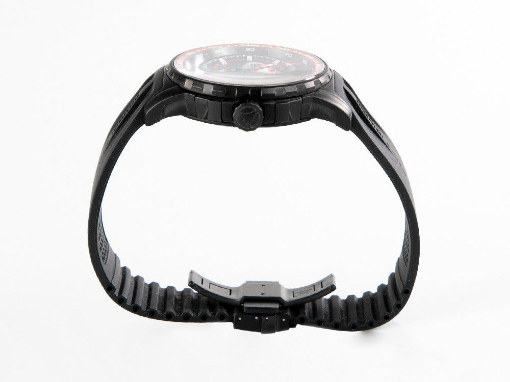 Montre  Momo Design Pilot Pro Crono Quarzo, PVD, Chronographe, 46mm,MD2164BK-41