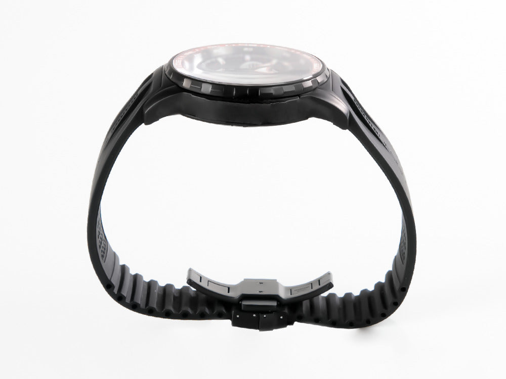 Montre  Momo Design Pilot Pro Crono Quarzo, PVD, Chronographe, 46mm,MD2164BK-41