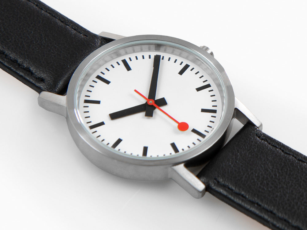 Montre à quartz Mondaine Classic Pure, Blanc, 30mm, A658.30323.16OM