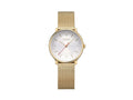 Montre à Quartz Mondaine Doppio, Blanc, 33 mm, MLE.33111.SM
