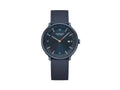 Montre à Quartz Mondaine Doppio IP, Bleu, 41 mm, MLE.41240.LDV