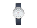Montre à Quartz Solar Mondaine Doppio, Blanc, 41 mm, MLE.41910.LDV