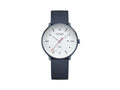 Montre à Quartz Solar Mondaine Doppio IP, Blanc, 41 mm, MLE.41910.LQV