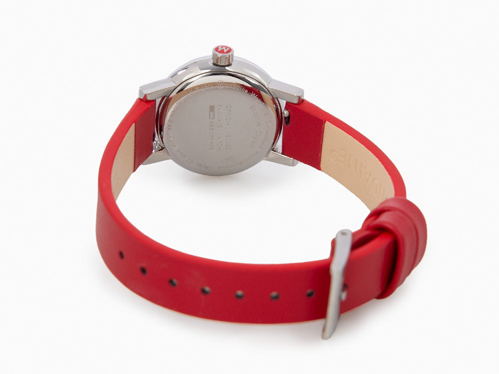 Montre à Quartz Mondaine SBB Evo2 Petite, Blanc, 26mm, Cuir, MSE.26110.LC