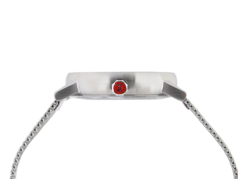 Montre à Quartz Mondaine SBB Evo2, Blanc, Maille Milanaise, MSE.35110.SM