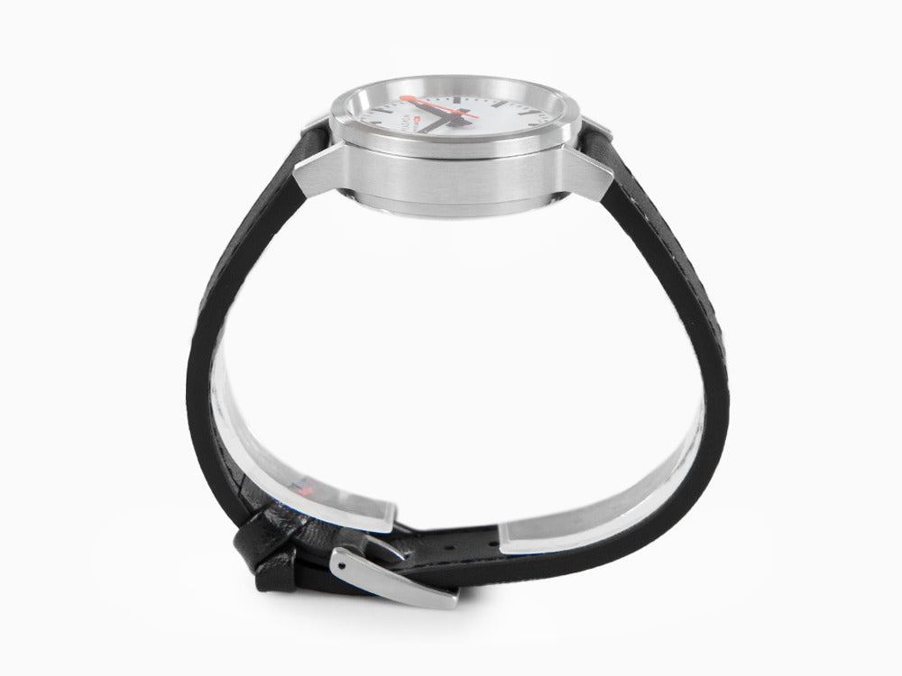 Montre à Quartz Mondaine SBB Stop2go, Blanc, 34 mm, 3 atm, MST.3401B.LBV.SET