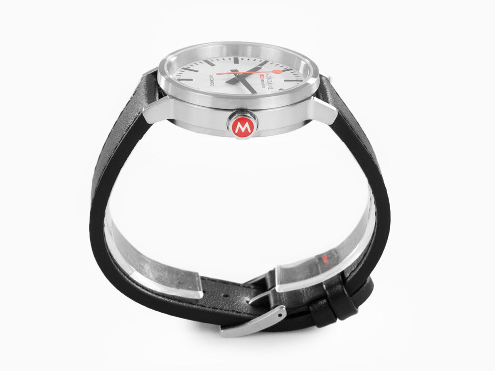 Montre Automatique Mondaine Classic Original, Blanc, 41 mm, MST.4161B.LB