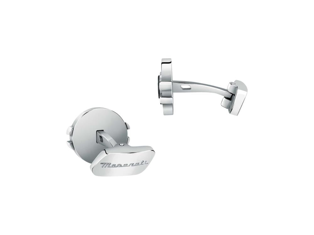 Boutons de Manchette Maserati Gioielli, Acier, Argent, Poli, JM223ATK21