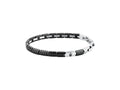 Bracelet Maserati Gioielli Ceramic, Acier, Noir, JM226ATZ86
