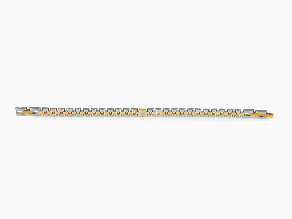 Bracelet Maserati Gioielli, Acier, Argent et Or, Plaqué or, JM320AST09