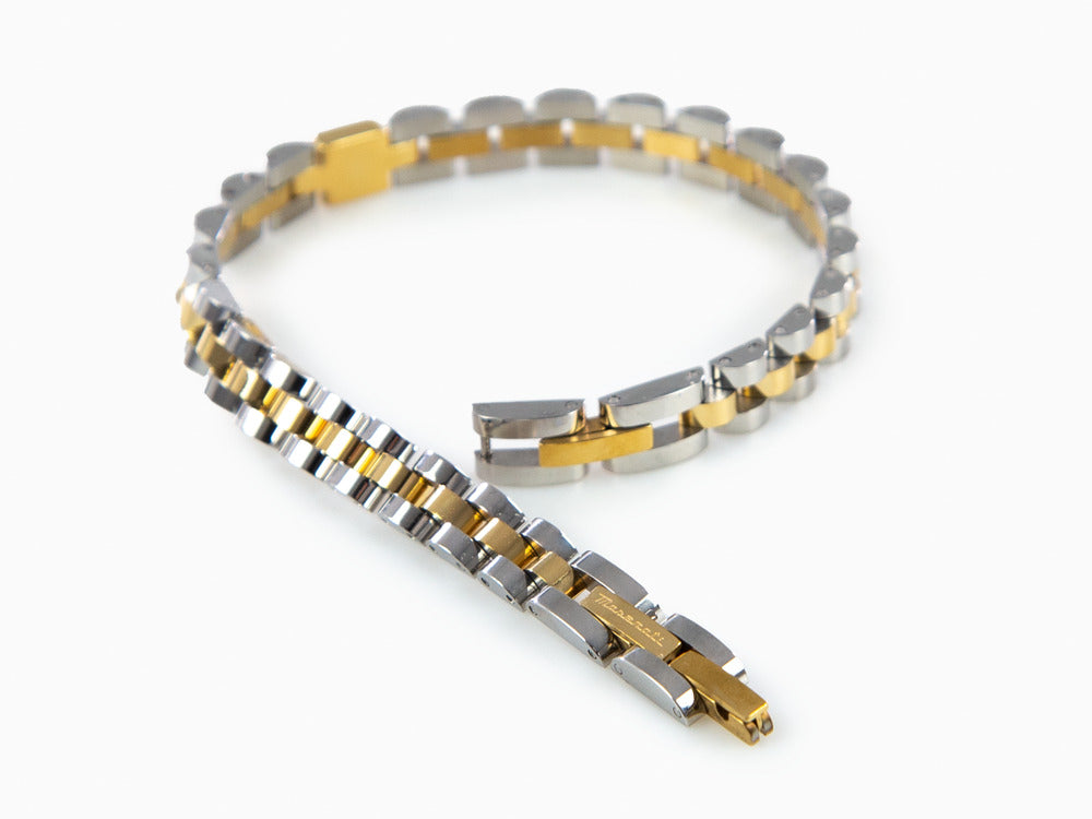 Bracelet Maserati Gioielli, Acier, Argent et Or, Plaqué or, JM320AST09