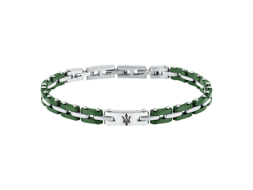 Bracelet Maserati Gioielli, Acier, Vert, JM425ATZ66