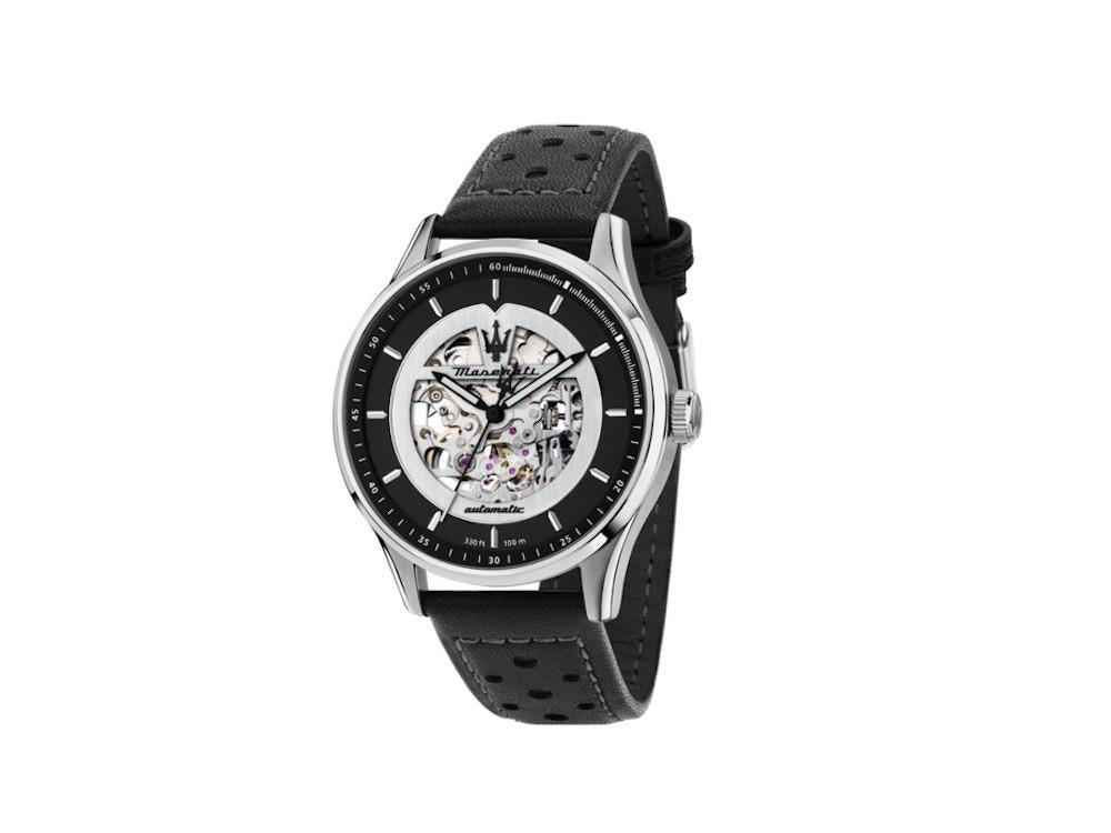 Montre Automatique Maserati Sorpasso, Noir, 42 mm, R8821124004