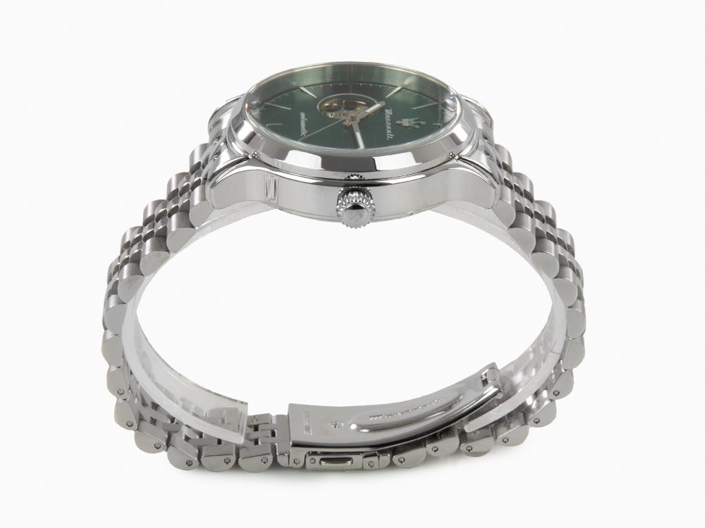 Montre Automatique Maserati Epoca, Vert, 42 mm, Verre minéral, R8823118010