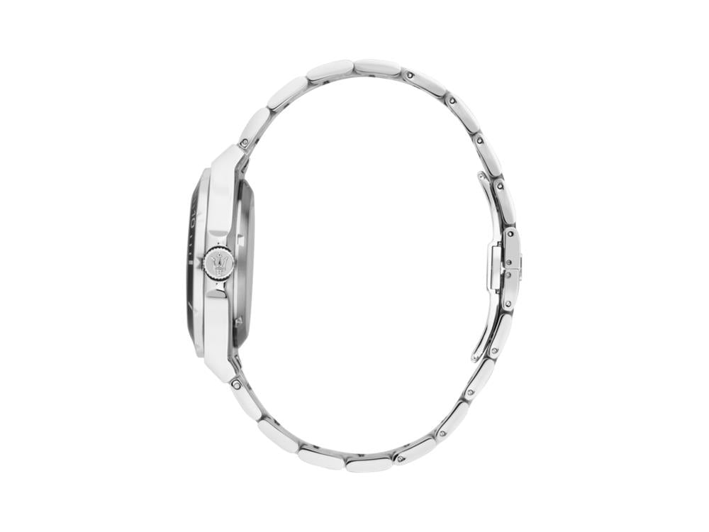 Montre Automatique Maserati Sfida, Noir, 41 mm, Verre minéral, R8823140020