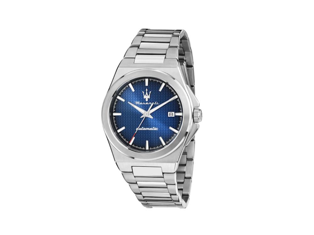 Montre Automatique Maserati Velocitá Slim, Bleu, 41 mm, R8823153001