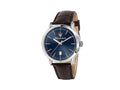 Montre à Quartz Maserati Epoca, Bleu, 42 mm, Verre minéral, R8851118016