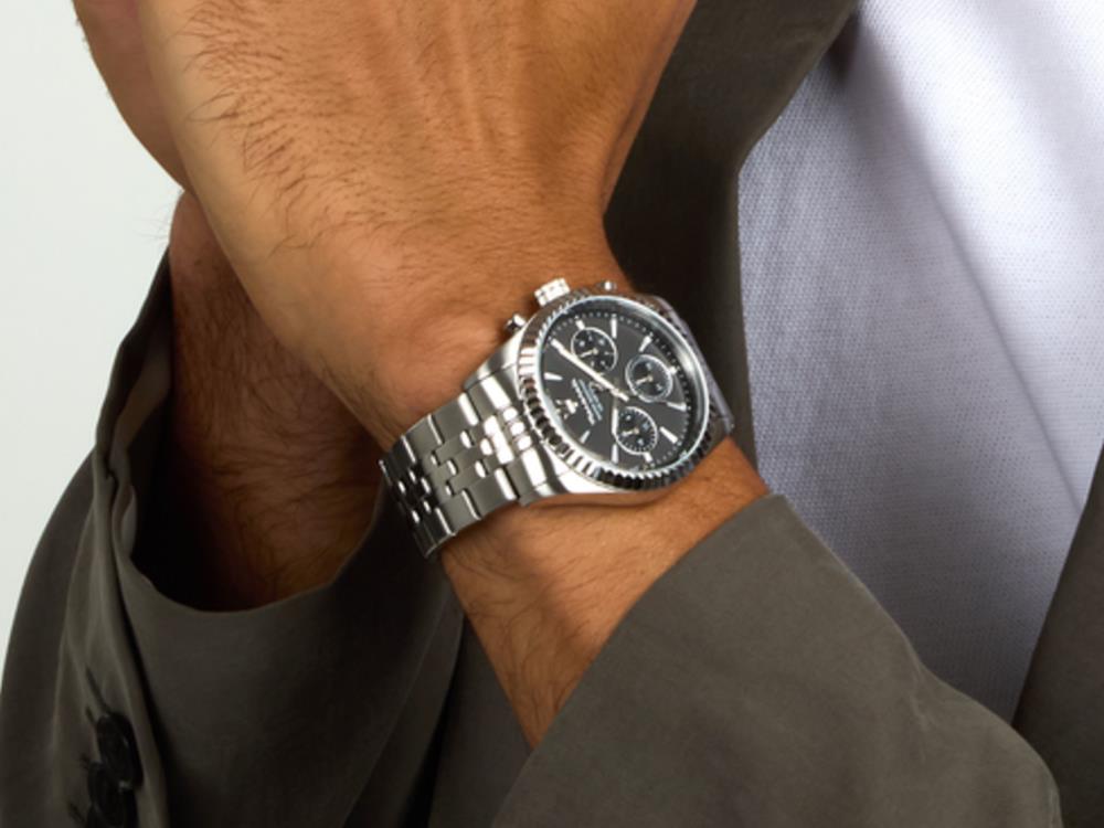 Montre à Quartz Maserati Competizione, Noir, 41 mm, Verre minéral R8853100050