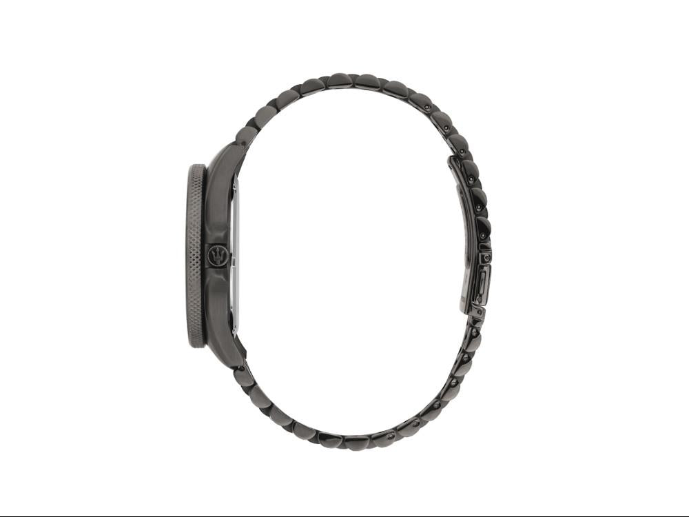 Montre à Quartz Maserati Sfida Dark Edition, Noir, 44 mm, R8853154003