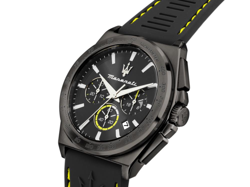 Montre à Quartz Maserati Velocitá, Noir, 43 mm, R8871606006