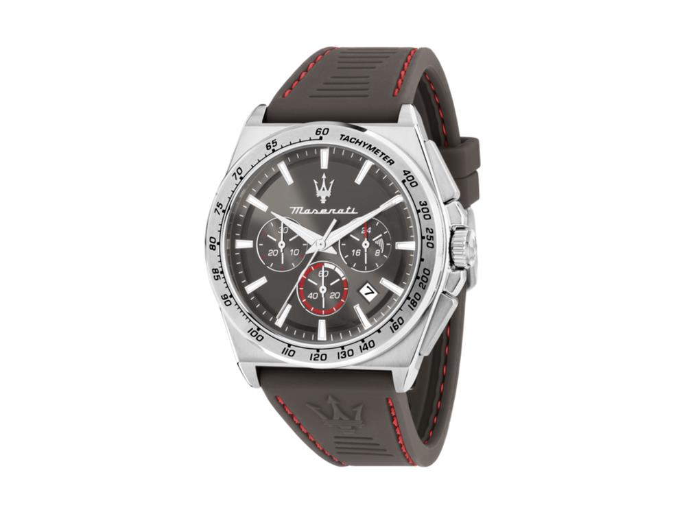 Montre à Quartz Maserati Velocitá, Gris, 43 mm, R8871606008