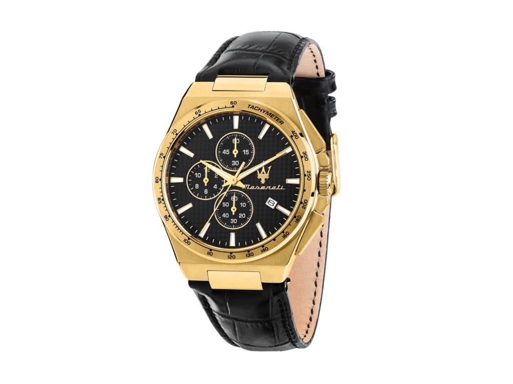 Montre à Quartz Maserati Velocitá Slim, Noir, 41 mm, R8871653001