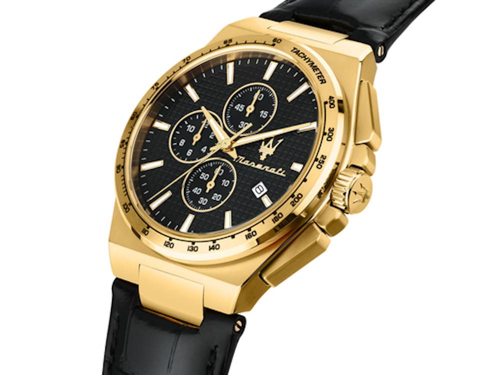 Montre à Quartz Maserati Velocitá Slim, Noir, 41 mm, R8871653001