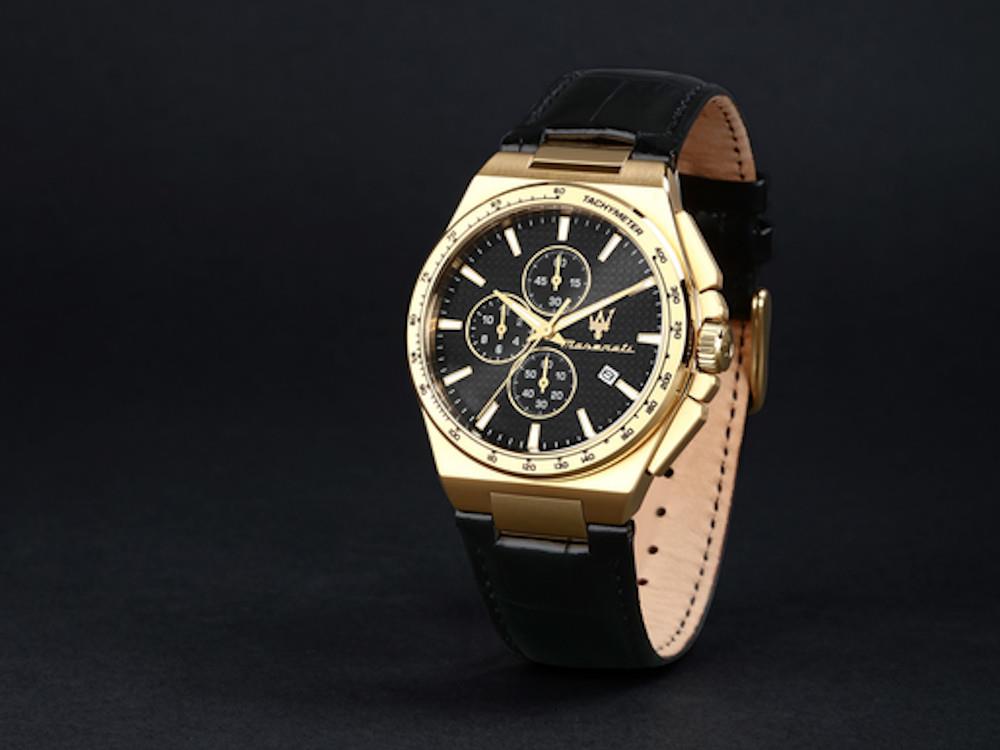 Montre à Quartz Maserati Velocitá Slim, Noir, 41 mm, R8871653001