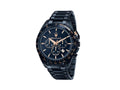 Montre à Quartz Maserati Traguardo, PVD, Bleu, 45 mm, R8873612054