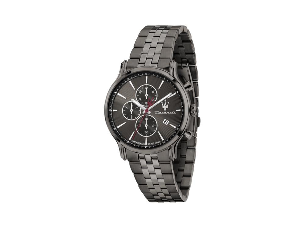 Montre à Quartz Maserati Epoca Slim, Noir, 40 mm, Verre minéral, R8873618036