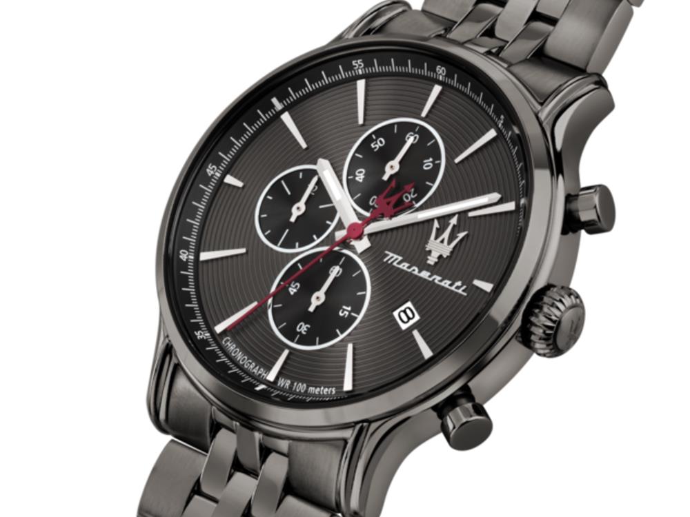 Montre à Quartz Maserati Epoca Slim, Noir, 40 mm, Verre minéral, R8873618036