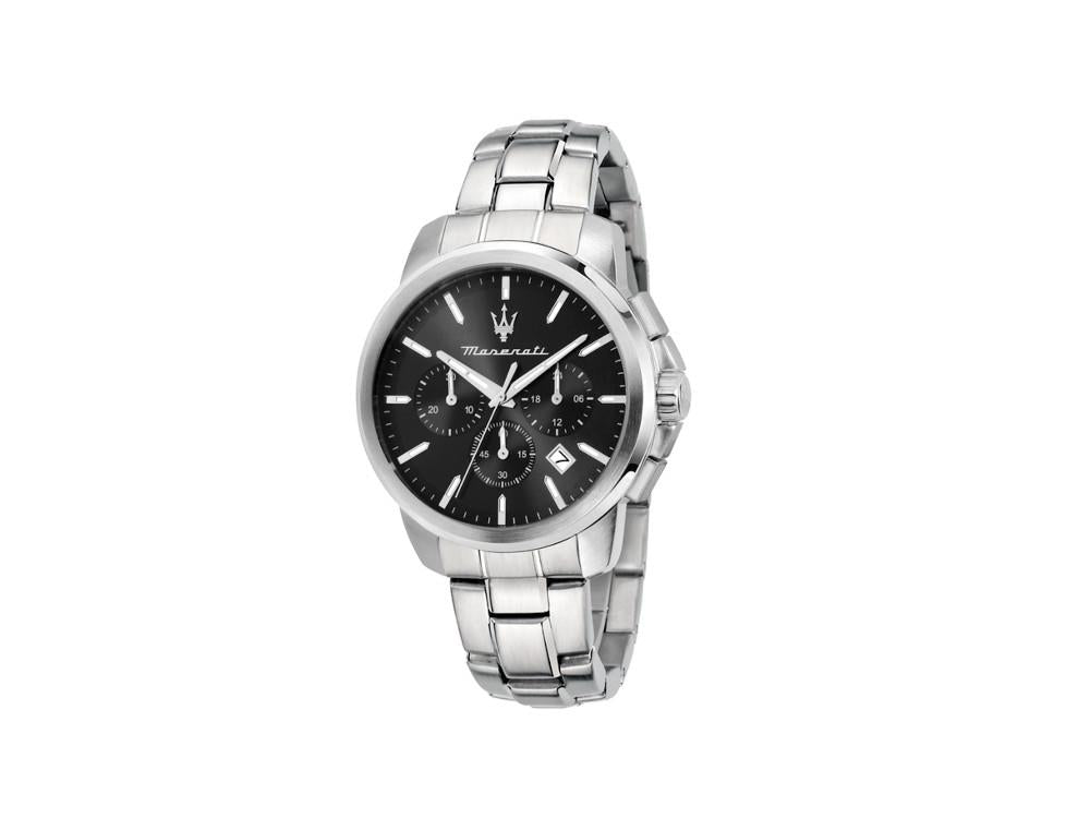 Montre à Quartz Maserati Successo, Noir, 42 mm, Verre minéral R8873621046