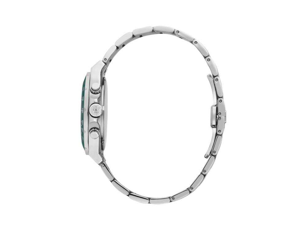 Montre à Quartz Maserati Sfida, Vert, 41 mm, Verre minéral, R8873640030