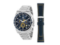 Montre à Quartz Maserati Velocitá, Bleu, 43 mm, R8873652001
