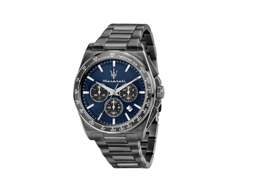Montre à Quartz Maserati Velocitá, Bleu, 43 mm, R8873652015